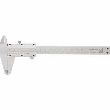 Штангенциркуль, 125 мм, цена деления 0,1 мм, класс 2, ГОСТ 166-89 (Эталон) Россия