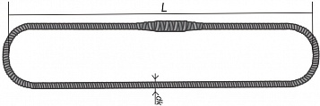 Строп канатный кольцевой